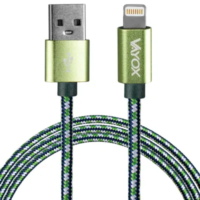 Zdjęcie produktu dla Vayox Kabel USB - Lightning VA0147 | 1,5m | Zielony