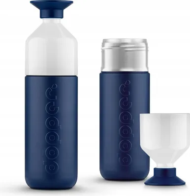 Productafbeelding van Dopper geïsoleerde drinkfles, 1 liter, kleur: Breaker Blue - Dopper
