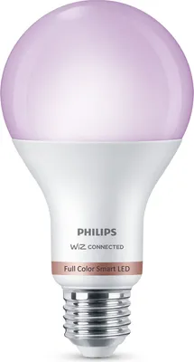 Zdjęcie produktu dla Żarówka LED E27 A67 13W = 100W 2200-6500K TW + RGB SMART WiFi Philips WiZ