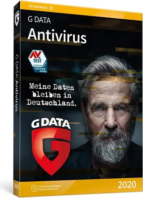 Produktbild von G DATA AntiVirus Windows 2020 1PC. Für Windows 7/8/10