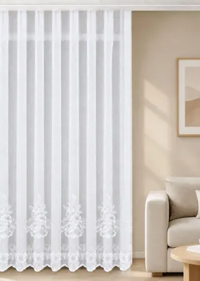 Produktbild von Fertigstore "Florentina" - Größe (HxB): 220x450cm Farbe: Weiß