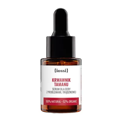 Obrázok produktu pre Čistiaci sérum Iossi s krwawnikom a tamanu pre problematickú pleť a akné, 10 ml