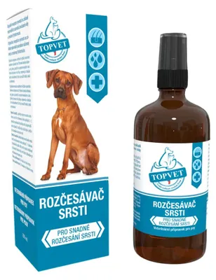 Rozčesávač srsti pro psy 100 ml – Green idea