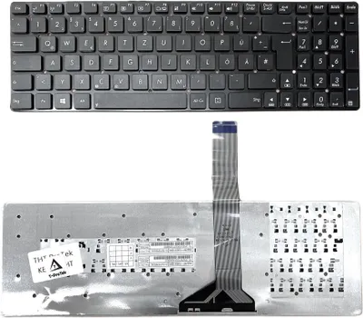 Produktbild von DEUTSCHE - Schwarz Tastatur Keyboard kompatibel für ASUS R752MA, R752LD