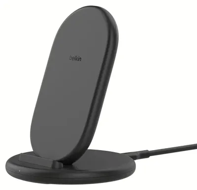 Produktbild von Belkin WIB006HQBK, Drinnen, USB, Kabelloses Aufladen, 1,5 m, Schwarz