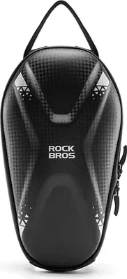 Produktbild von Tasche für den Lenker eines Fahrrads, Rollers 1,3L Schwarz mit externe Telefonladeanschlüsse