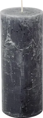 Immagine prodotto di Candela cilindrica 17 cm Grigio scuro, IHR