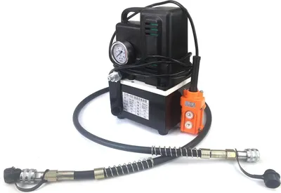 Immagine prodotto di Pompa idraulica ad alta pressione - Pompa idraulica elettrica - 1200 W - 70 MPa - Serbatoio olio da 3 L - Portata 0,7 L/min - Protezione da sovraccarico - Spina UE 220 V
