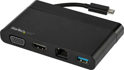 Image de StarTech.com Adaptateur multiport USB C avec HDMI et VGA