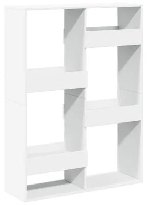 Zdjęcie produktu dla Podziałka na pomieszczenie z drewna, z 6 półkami, wymiary 100 x 135 cm