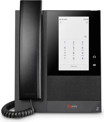Image de Téléphone multimédia professionnel Poly CCX 400 pour Microsoft Teams et compatible PoE