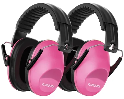 Gehörschutz für Kinder, 2 Stück, rosa, One Size