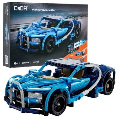 Produktbild von CaDA 377 el. technische Blöcke Ehrensportwagen mit Rückziehantrieb für Kinder ab 6 Jahren
