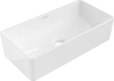 Produktbild von Mexen Nadia Aufsatzwaschbecken 46 x 23 cm, Weiß - 21614600