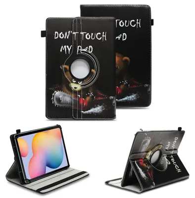 Produktbild von Tablet Hülle für Samsung Galaxy Tab S6 Lite Schutzhülle Tasche Cover DrehbarFarben:Motiv 9