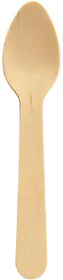 Produktbild von Duni 187670, Einweg-Kaffeelöffel, Holz, Holz, 160 mm, 2 g