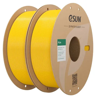 Immagine prodotto di Filamento eSUN PLA+ da 1,75 mm, giallo, 2 kg