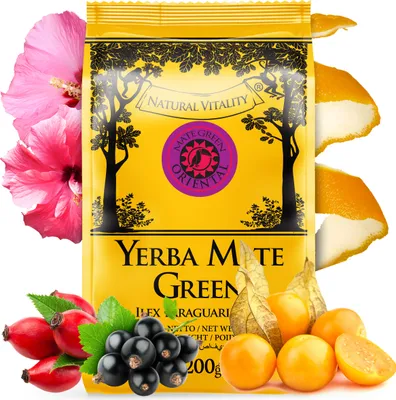 Image de Yerba Mate Vert ORIENTAL 200g