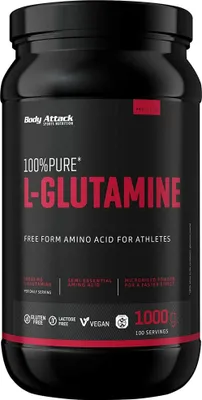 Produktbild von Body Attack Pure L-Glutamine 1kg