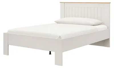 Produktbild von Luangp - Doppelbett, Cremeweiß, Matratzengröße 160x200 cm