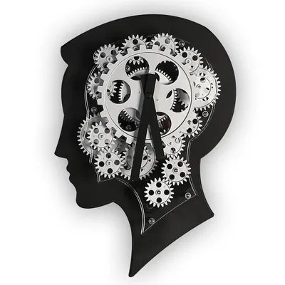 Produktbild von Uhr Brainwork 31 x 22 cm| Dekoration