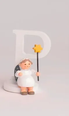 Produktbild von Engelbuchstabe "P" (7cm) von KWO