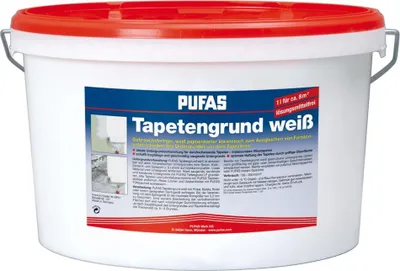 Produktbild von PUFAS Tapetengrund weiß TW8 10 Liter 012913000
