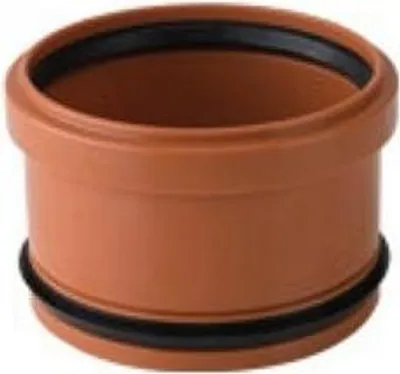 A close-up studio shot of a single plumbing adapter.