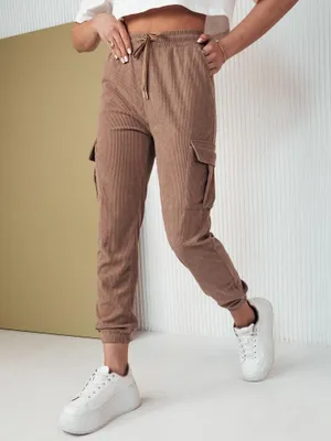 Immagine prodotto di Pantaloni da donna FLAYON camel XL-XXL
