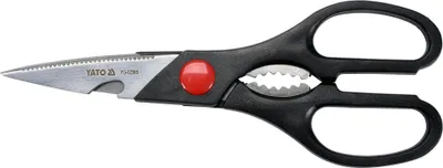 Produktbild von Küchenschere mit Flaschenöffner und Nussknacker 210 mm, Allzweckschere