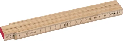 Produktbild von Zollstock / Gliedermaßstab / 2m / aus Holz