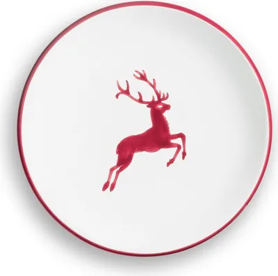 Immagine prodotto di Vetroceramica Gmundner Bordeauxr. Cervo, coppa per piatto da dessert (Ø 20 cm)