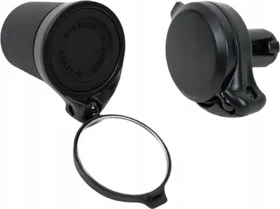 Produktbild von The Beam Corky Urban Black Faltbarer Mini-Universal-Fahrradspiegel