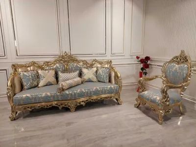 Produktbild von Luxus Möbel Sofagarnitur 2tlg. Klassische Möbel Sofa Couch Garnituren