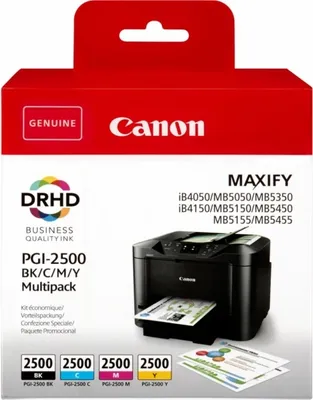 Produktbild von Canon 9290B005, Schwarz, Cyan, Magenta, Gelb, 4 Stück(e), Multipack