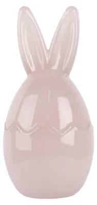 Image de Clayre & Eef Pot en verre Œuf Ø 9x17 cm Verre rose