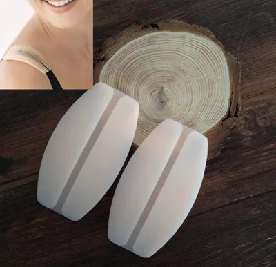 Immagine prodotto di Jumada's - Comode spalline in silicone per reggiseno, accessori per reggiseno - trasparente