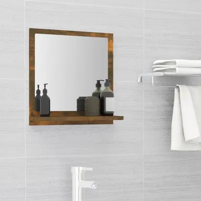 Produktbild von Badspiegel Räuchereiche 40x10,5x37 cm Holzwerkstoff , Badezimmerschränke Design 2024