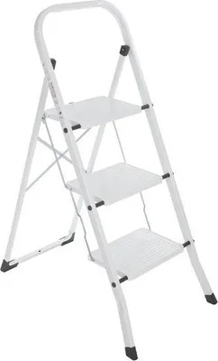 Produktbild von Hailo Tritthocker, 3 Stufen, Weiß