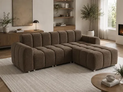 Produktbild von FURMEB 24 modernes Ecksofa MILO rechte Seite 255 x 170 cm Lambi 6