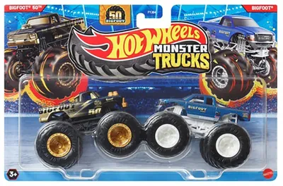Produktbild von BIGFOOT 50th vs BIGFOOT 1:64 Hot Wheels Monster Trucks Demolition Doubles