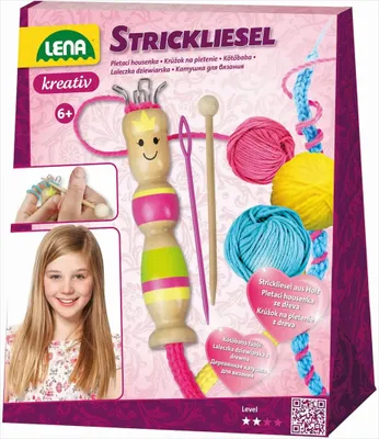Immagine prodotto di LENA Set di navette in legno per maglieria con istruzioni dettagliate