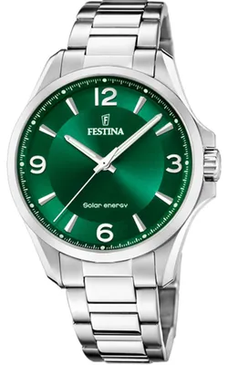 Zdjęcie produktu dla Zegarek męski FESTINA 20656/3 zielony klasyczny