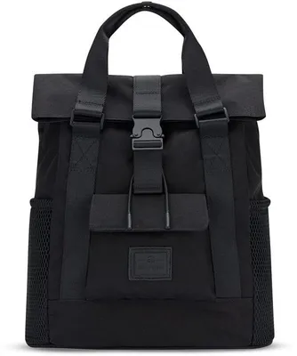 Produktbild von Kleine schwarze Damen-Rugzak mit Laptopfach wasserdicht
