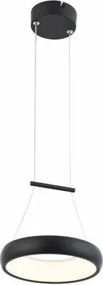 Zdjęcie produktu dla Lampa wisząca LED Thea czarna 12W Neutralna biel 960lm aluminium wym:100x20x20cm IP20 Reality