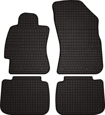 Zdjęcie produktu dla Dywaniki gumowe do Subaru Outback V 2014-2019 (kombi) – 4 szt., czarne, dopasowane – Wielganizator SolidPRO