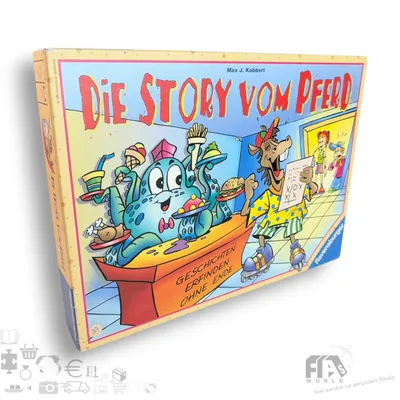 Produktbild von Ravensburger 214549 - Die Story vom Pferd - Brettspiel Kinderspiel 1999