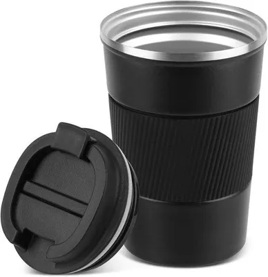 Produktbild von Isolierter Reise-Kaffeekannen 380ml aus Edelstahl