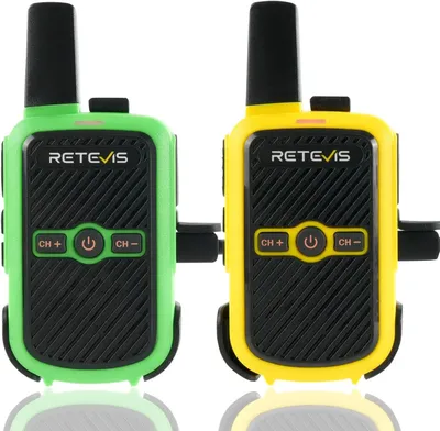 Immagine prodotto di Retevis RT15 Walkie Talkie Kids, radio PMR446, vivavoce VOX, mini, batteria agli ioni di litio da 1000 mAh, per giochi in campeggio, scuola, giochi in casa, vacanze