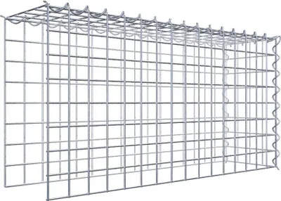 Produktbild von Anbaugabione Typ 4 80 cm x 40 cm x 20 cm (L x H x T), Maschenweite 5 cm x 5 cm, Spirale